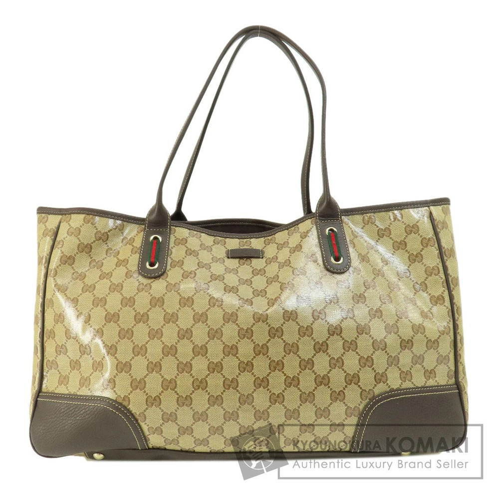 Gucci GG Tote Bag Leather Crystal